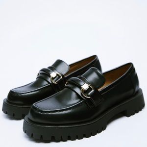 Zara Lug Sole Loafer